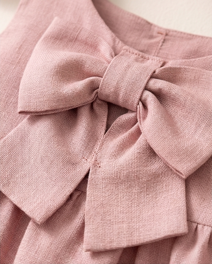 Blush Bow Dress
